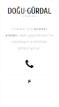 Mobile Screenshot of dogugurdal.com